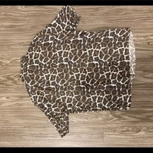 Zara leopard print top in a small.
